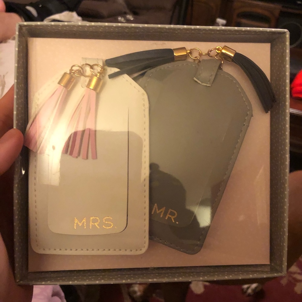 Mr. & Mrs. Luggage Tags